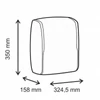 Kép 2/2 - Tubeless V hajtogatott kéztörlő adagoló