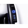 Kép 2/6 - Kézszárító, légpengés, kézbedugós, ABS fehér, fekete belsővel 1850W