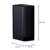 Kép 2/7 - Kézszárító Slim Mini, fekete, műanyag 900W
