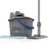 Kép 1/3 - FILMOP Easy Wash lapos felmosó szett 15L (vödör préssel, nyél, moptartó, mop) 