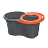 Kép 2/2 - Spin Mop Eco forgófejes felmosó szett 14 literes antracit (vödör, mop, csavaró, nyél)