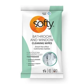 Nedves tisztítókendő fürdőszobai Softy 40 darabos