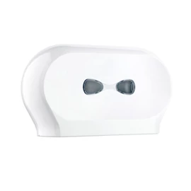 Mar plast Linea PLUS dupla toalettpapír adagoló fehér 19cm