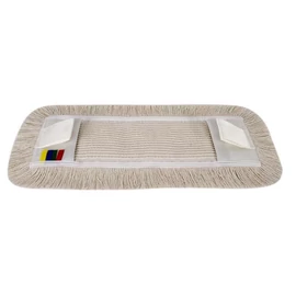 Mop pamut extra 50cm szalagfüles és zsebes