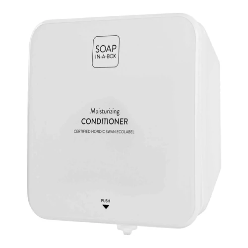 Soap-In-A-Box fényes fehér hajkondicionáló adagoló