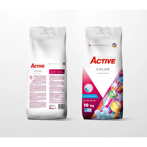 Active mosópor Color zsákos (130 mosás) 10kg