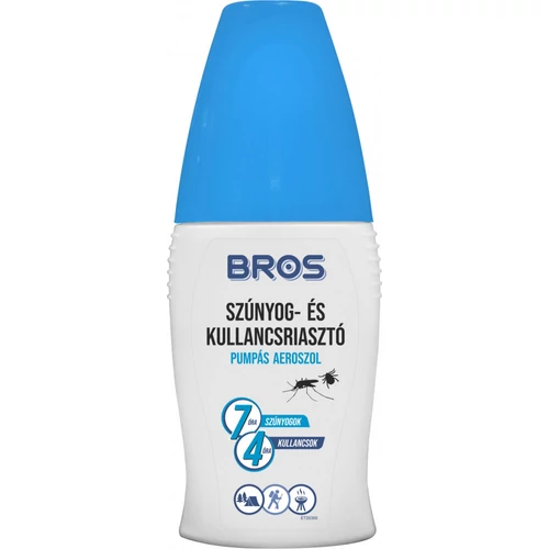 Bros Plus szúnyog és kullancs riasztó pumpás 100ml