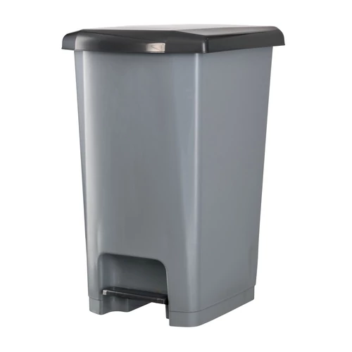 Pedálos szemetes kuka SLIM, műanyag, ECO antracit, 25L