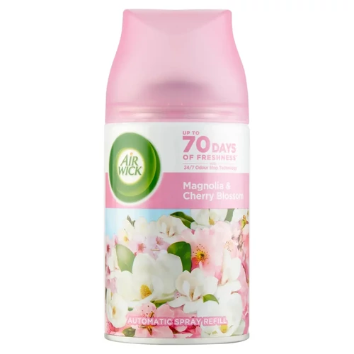 Air Wick Freshmatic automata légfrissítő spray utántöltő, magnólia és cseresznyevirág, 250ml