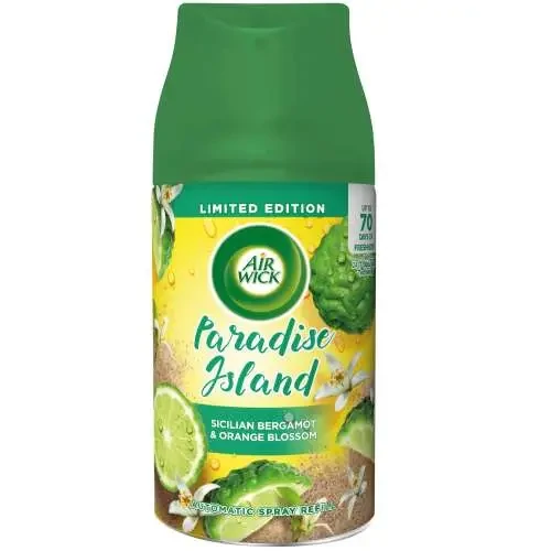 Air Wick Freshmatic automata légfrissítő spray utántöltő, sziciliai bergamot és narancsvirág, 250ml
