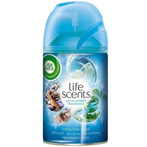 Air Wick Freshmatic automata légfrissítő spray utántöltő, türkiz oázis, 250ml