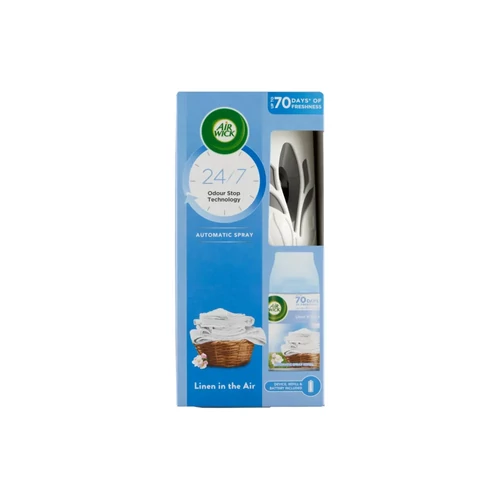 Air Wick Freshmatic készülék + 1 db utántöltő frissen mosott ruha, 250ml