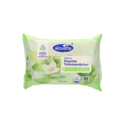 Alouette Wellness nedves toalettpapír, 50 db