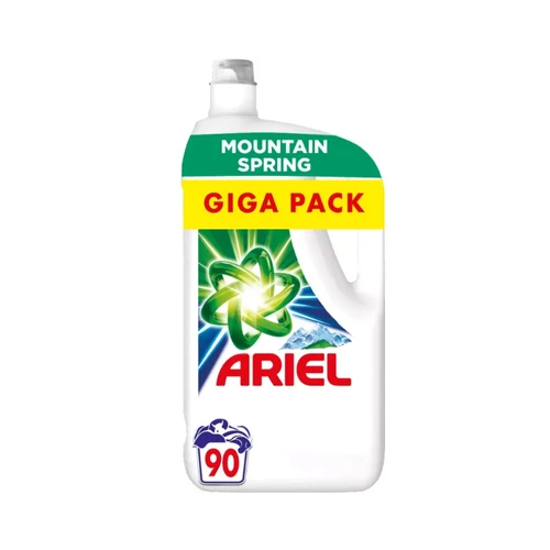 Ariel Mountain Spring Clean & Fresh folyékony mosószer, 90 mosáshoz, 4500ml