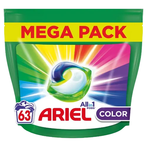 Ariel All-in-1 PODS Color mosókapszula 63 db