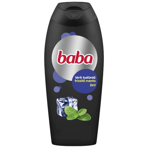 Baba férfi tusfürdő Menta, 400ml