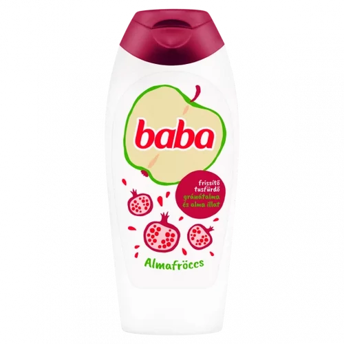 Baba tusfürdő alma gránátalma, 400ml