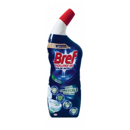 Bref 10x Effect Max White Excellence Shine WC tisztító gél, 700ml