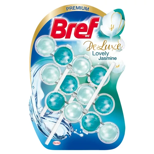 Bref Deluxe Jasmine WC illatosító (3x50g), 150g