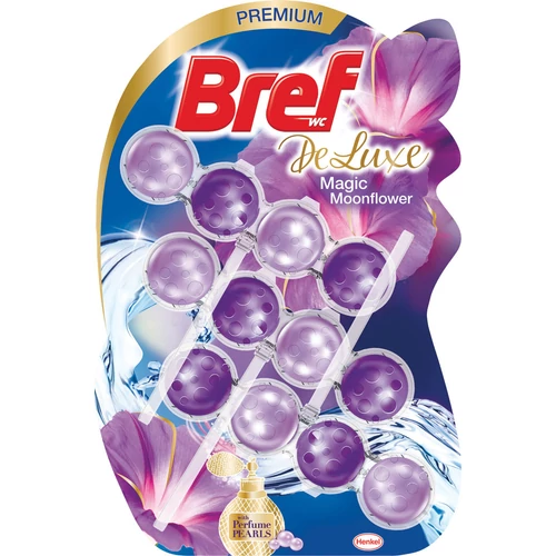 Bref Deluxe Moon Flower WC illatosító (3x50g), 150g