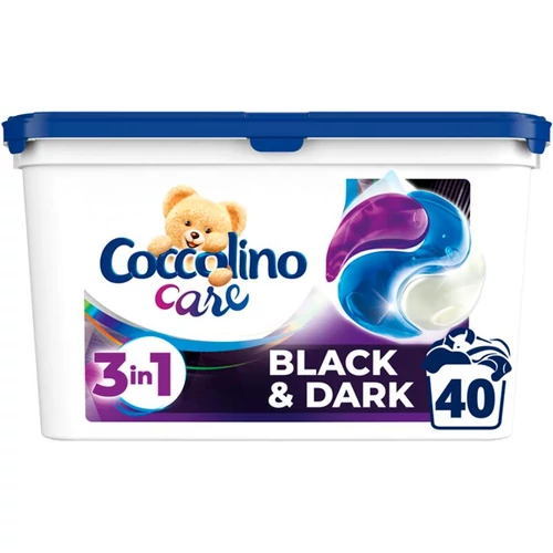Coccolino Care mosókapszula Black, 40db