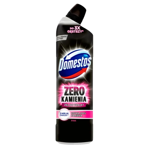 Domestos Zero WC vízkőoldó gél Pink, 750ml