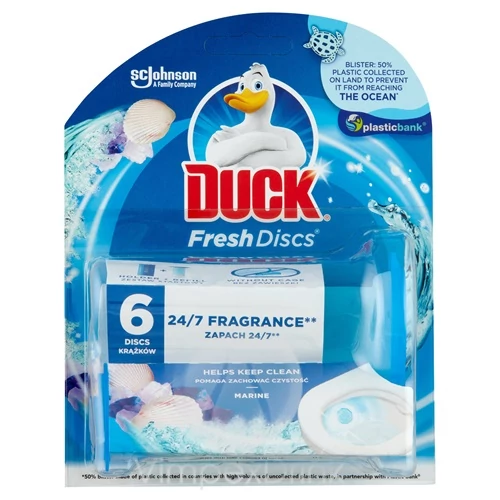 Duck Fresh Discs Marine WC illatosító korong, 36ml