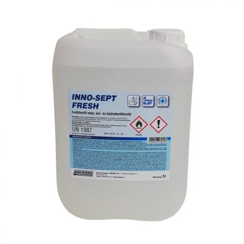 Inno-Sept Fresh kéz- és felületfertőtlenítő szer (bactericid, virucid, yeasticid) 5000ml