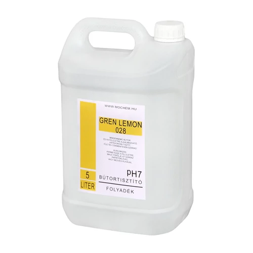 Gren lemon 028 citrus illatú bútortisztító folyadék, 5L