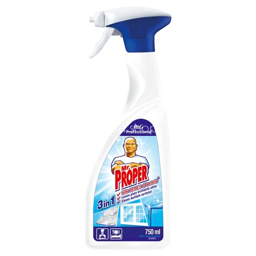 Mr. Proper fertőtlenítő tisztítószer 3 az 1-ben, 750ml