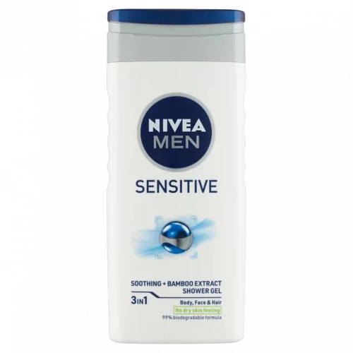Nivea tusfürdő Creme Sensitive, 250ml