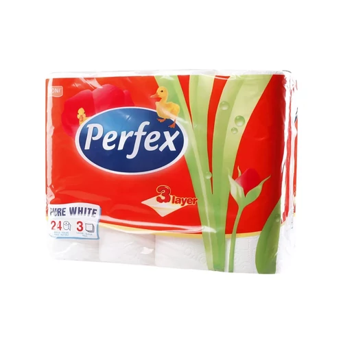 Perfex toalettpapír 3 rétegű , 24 tekercses