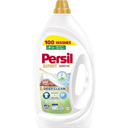 Persil Expert Sensitive folyékony mosószer, 100 mosáshoz, 4500ml