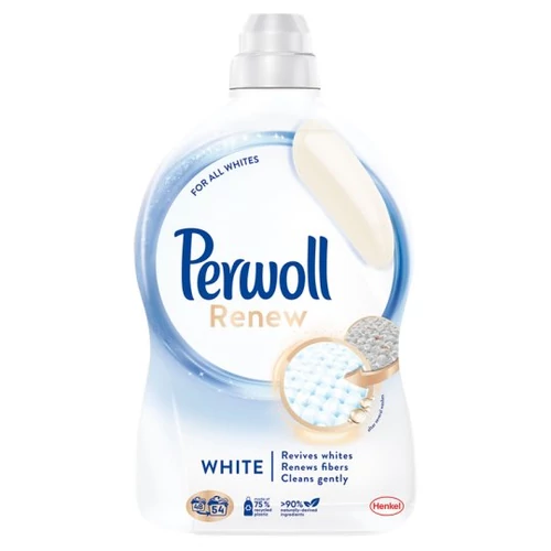 Perwoll mosógél White, 54 mosáshoz, 2970ml