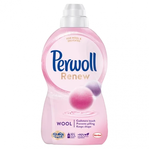 Perwoll mosógél Wool, 54 mosáshoz, 2970ml