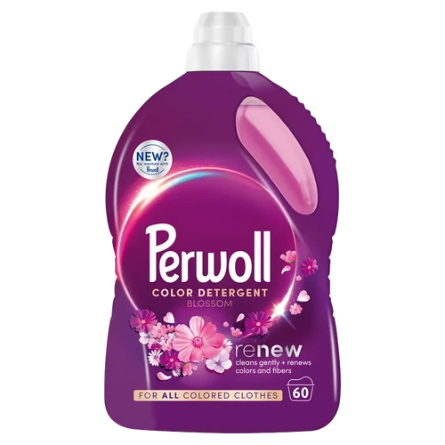 Perwoll mosógél Blossom, 60 mosáshoz, 3000ml