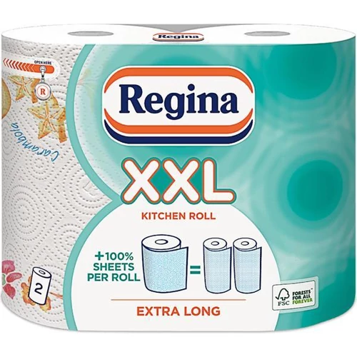 Regina XXL konyhai kéztörlő 2 rétegű, 2 tekercses