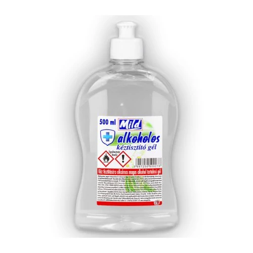 Mild alkoholos kéztisztító gél, 500ml