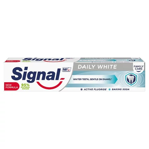 Signal fogkrém family Daily White Anti Cavity, 75ml