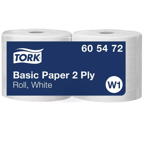 Tork ipari törlőpapír, fehér, 2 rétegű, 2db/karton, 605472