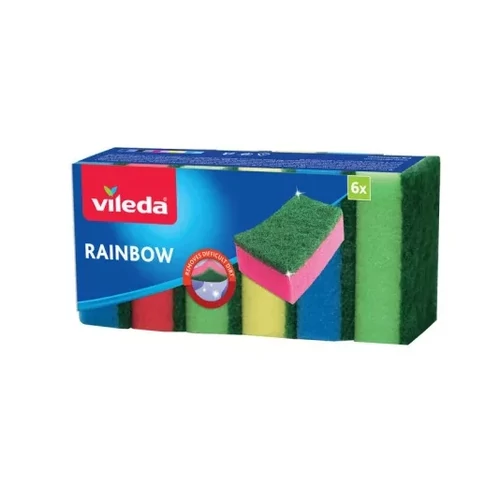 Vileda Rainbow mosogatószivacs, 6 db
