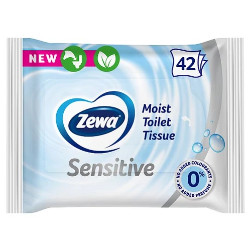 Zewa nedves toalettpapír Sensitive, 42 db