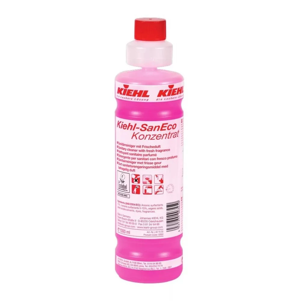Kiehl SanEco Konzentrat friss illatú szanitertisztítószer 1L (4db/karton)