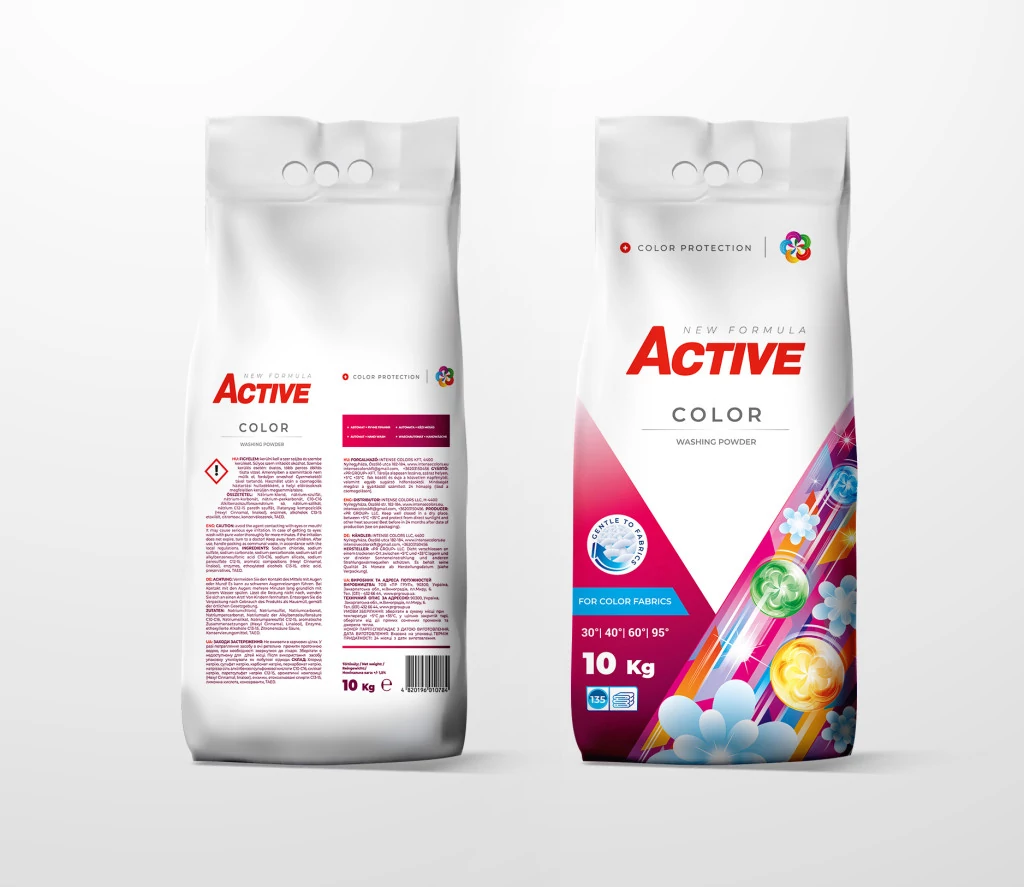Active mosópor Color zsákos (130 mosás) 10kg