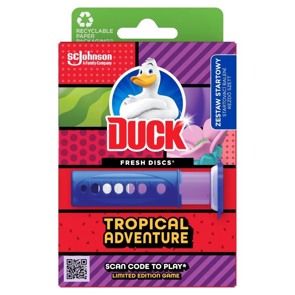 Duck Wc Öblítő Korong Tropical 36ml