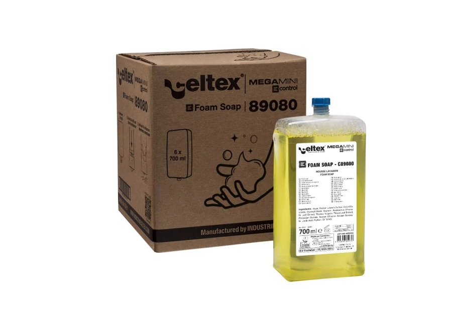 Celtex E-Control habszappan, 700 ml, 1000 adag