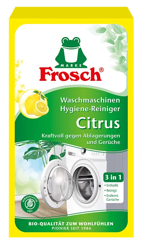 Frosch higiéniás mosógéptisztító por 250g