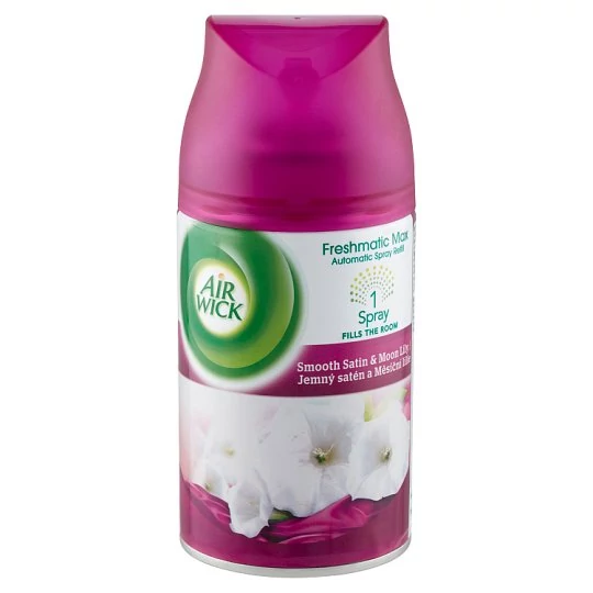 Air Wick Freshmatic automata légfrissítő spray utántöltő, bársonyos szatén és éji liliom, 250ml