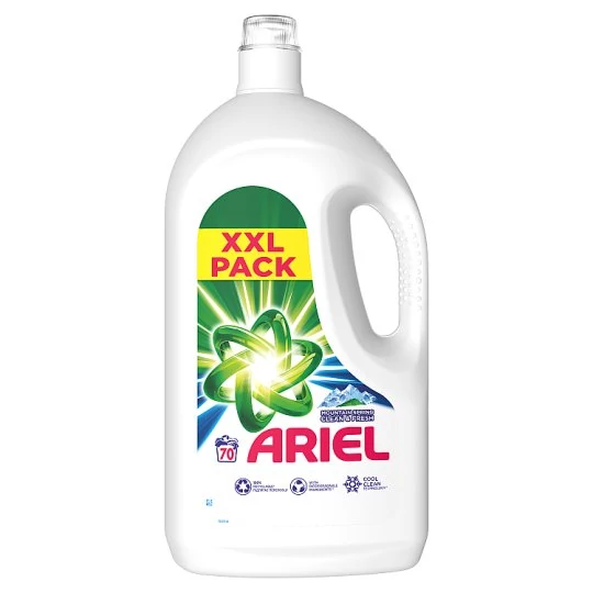 Ariel Mountain Spring Clean & Fresh folyékony mosószer, 70 mosáshoz, 3500ml