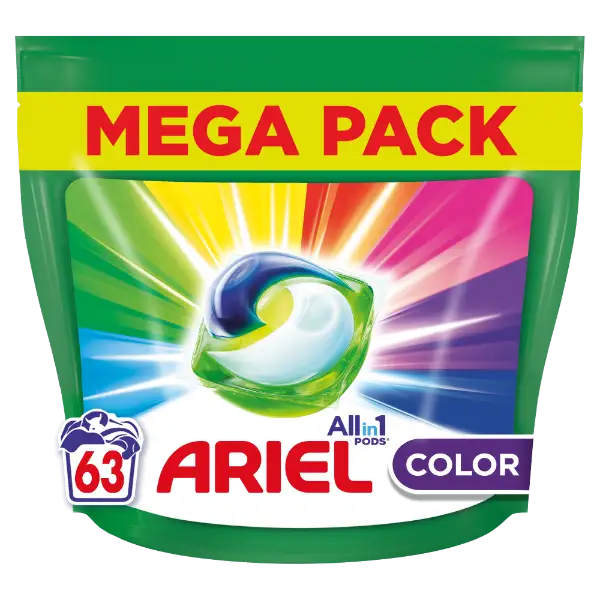 Ariel All-in-1 PODS Color mosókapszula 63 db